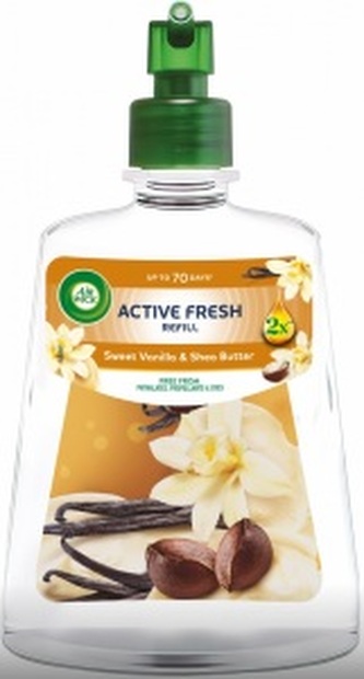 Air Wick Active Fresh vanilka a bambucké máslo náhradní náplň do difuzéru 228 ml