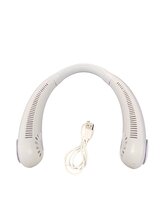 Leventi Přenosný ventilátor na krk - bílý