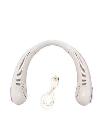 Leventi Přenosný ventilátor na krk - bílý