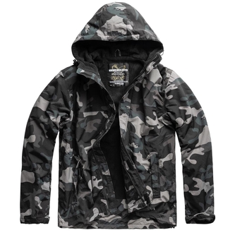 Bunda Windbreaker Zipper - blackcamo, XL