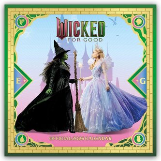 Wicked - Die Hexen von Oz - Offizieller Kalender 2026