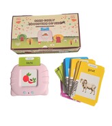 Leventi Mluvící Flash karty,Flash karty Rané vzdělávání-Růžový (AJ)