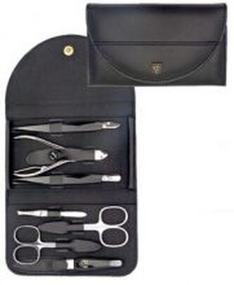 Solingen Manikúry Genuine Leather ( L 58171 N+G ) - Luxusní manikúra kůže 10. ml pro ženy