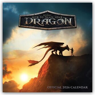 How to train your Dragon Movie - Drachenzähmen leicht gemacht - Offizieller Kalender 2026
