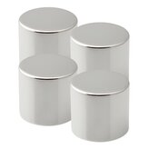 Magnety pro spojení kovových odpadkových košů NEO LINK, 4 ks