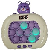 Leventi V3 Quick push game – medvídek fialový