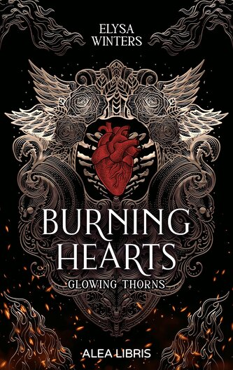 Burning Hearts | Farbschnitt in der 1. Auflage