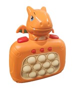 Leventi Quick push video games - pop it hra - dráček oranžový