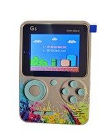 Leventi Kapesní herní konzole G5 Retro video-500 her-šedivá