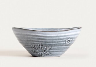 Hlubkový talíř BLUNITE | zimní motiv modrá | 20 cm | 759833