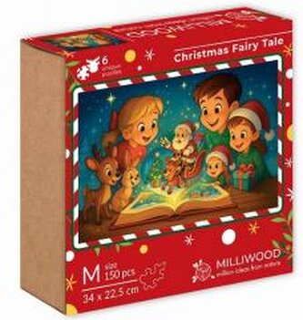 Puzzle drewniane 150 Świateczna Baśń Puzzle drewniane 150 Świateczna Baśń