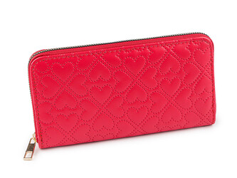 Dámská peněženka srdce 10x19 cm - 1 ks - 3 červená