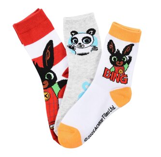 SADA 3 KS  PONOŽKY BING - velikost 19-22