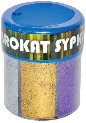 Brokat sypki 6-kol. słoik MT-2528, Aliga Brokat sypki 6-kol. słoik MT-2528, Aliga