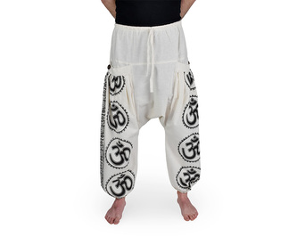 Harémové kalhoty aladin PATHA, ÓM, natural Harémové kalhoty aladin PATHA, ÓM, natural
