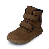 Dětské celoroční barefoot boty Bugga KIVO Brown B00199-18 - 28