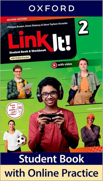 Link It! 2E Level 2 Student Book and Workbook with Online Practice