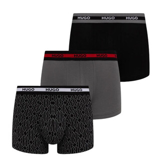 3PACK pánské boxerky HUGO vícebarevné (50545668 960) XL