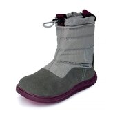 Dětské zimní barefoot boty s membránou Bugga RUBA Grey B00197-09 - 31