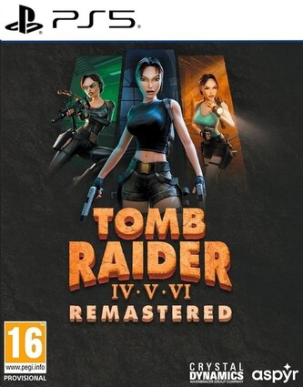 PS5 hra Tomb Raider IV-VI Remastered Starring Lara Croft