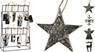 Zawieszka figura świąteczna 5 wzorów