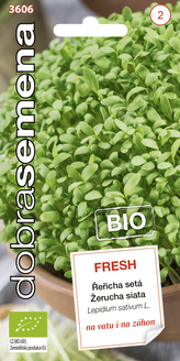 Dobrá semena BIO Řeřicha Fresh setá 4g