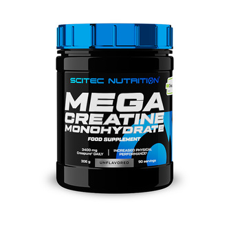 Scitec Nutrition Mega Creatine Monohydrate 306 g unflavored
