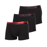 3PACK pánské boxerky HUGO černé (50549172 001) XL