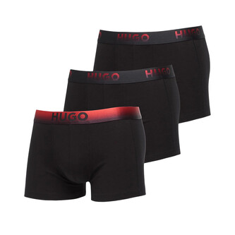 3PACK pánské boxerky HUGO černé (50549172 001) XL