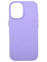 Pouzdro Leather Frame s podporou MagSafe iPhone 17 - fialové