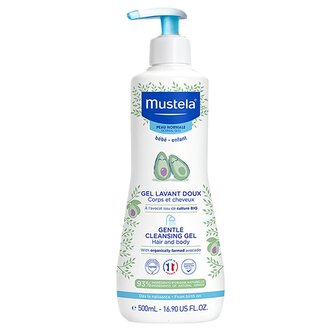 Dětský jemný čisticí gel na tělo a vlasy (Gentle Cleansing Gel) Mustela - 500 ml