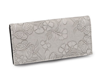 Dámská peněženka vážky a motýli 9,5x19 cm - 1 ks - 7 šedá světlá