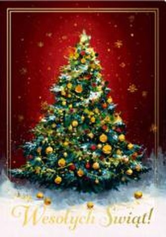 Karnet B6 3D Boże Narodzenie