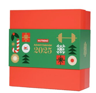 adventní kalendář Nutrend VÁNOCE 2025, zelený