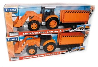 Spychacz + przyczepa