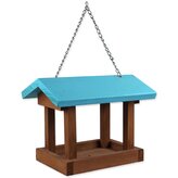 Krmítko Bird Jewel Blue dřevěné 25x17x19cm