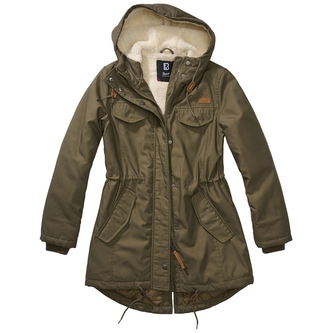 Kabát Brandit Ladies Marsh Lake Parka - olivový, 3XL