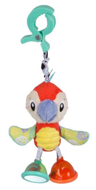 Playgro - Závěsný papoušek s klipem