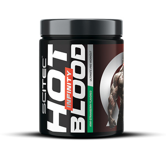 Scitec Nutrition Hot Blood Infinity 350 g kiwi strawberry (jahoda-kiwi)