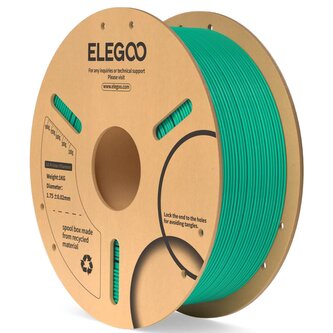 ELEGOO PLA Filament 1,75 mm, 1 kg, Tyrkysová ELEGOO PLA Filament 1,75 mm, 1 kg, Tyrkysová