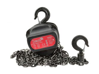 Kladkostroj řetězový 1000kg, 3m TVARDY