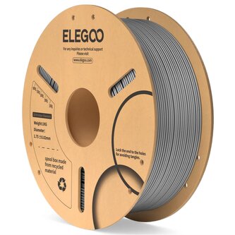 ELEGOO PLA Filament 1,75 mm, 1 kg, Šedá ELEGOO PLA Filament 1,75 mm, 1 kg, Šedá