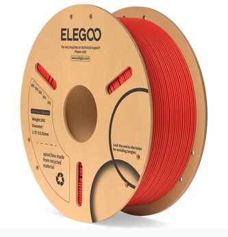 ELEGOO PLA Filament 1,75 mm, 1 kg, Červená
