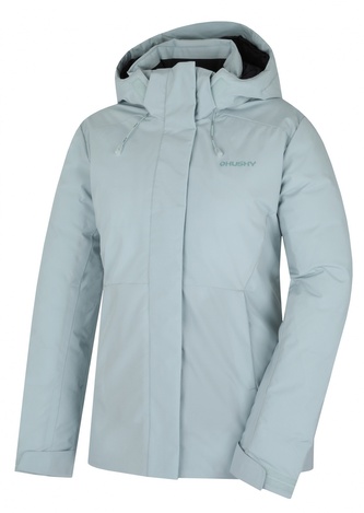 Dámská hardshellová plněná bunda Nurme L light mint - XL