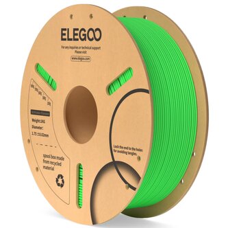 ELEGOO PLA Filament 1,75 mm, 1 kg, Zelená
