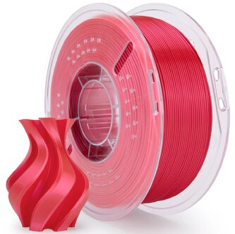 ELEGOO PLA Silk Filament 1,75 mm, 1 kg, Červená ELEGOO PLA Silk Filament 1,75 mm, 1 kg, Červená