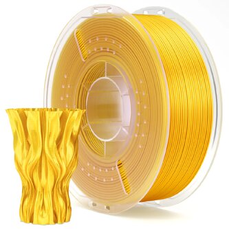 ELEGOO PLA Silk Filament 1,75 mm, 1 kg, Zlatá