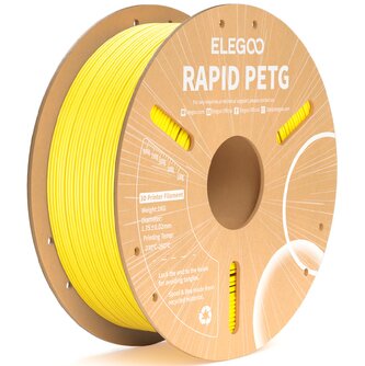 ELEGOO RAPID PETG Filament 1,75 mm, 1 kg, Žlutá ELEGOO RAPID PETG Filament 1,75 mm, 1 kg, Žlutá