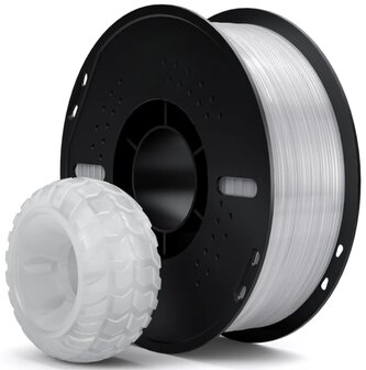 ELEGOO TPU 95A Filament 1,75 mm, 1 kg, Transparentní