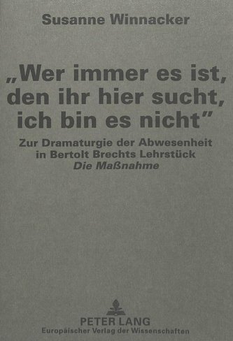 'Wer immer es ist, den ihr hier sucht, ich bin es nicht'